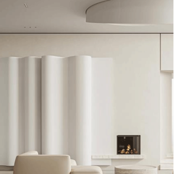 繁华融于简，五色藏于白